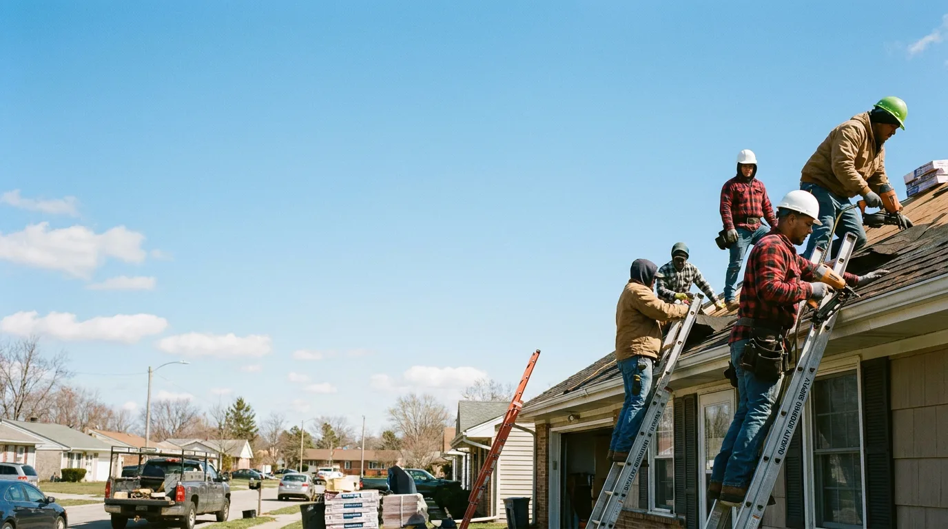 Roofing in Peoria Heights, IL near me